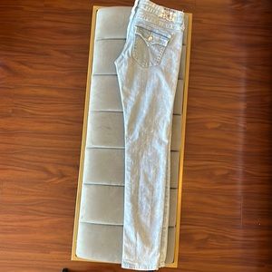 Woman’s True Religion Jeans, baby blue